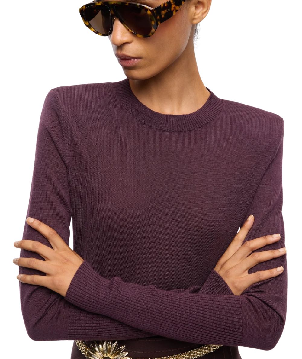 PINKO Maglia con Spalline Rimovibili Lubecca 107246-A3FY Viola