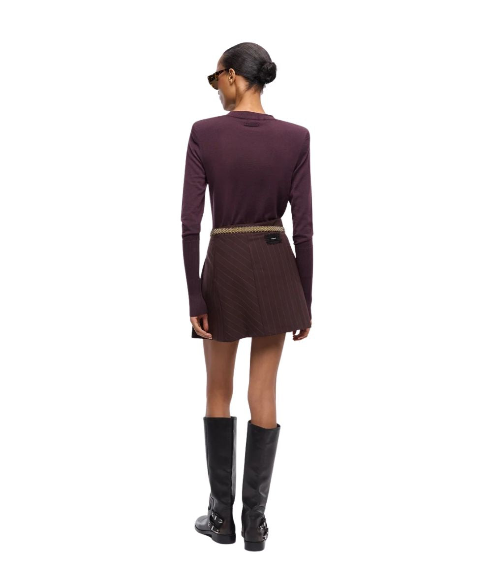 PINKO Maglia con Spalline Rimovibili Lubecca 107246-A3FY Viola
