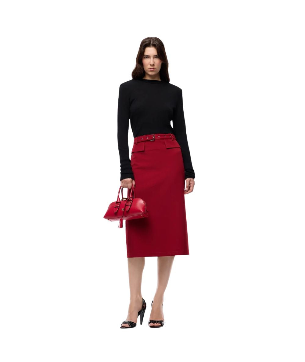 PINKO Maglia in Lana Merino Lubecca 107246-A3FY Nero