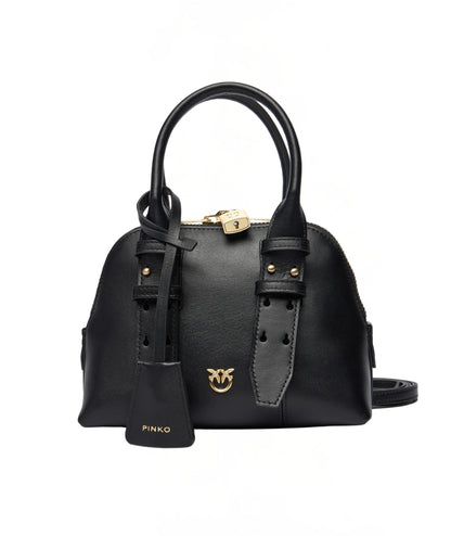 PINKO Mini Bowling Bag Zip 105333-A0Q Nero