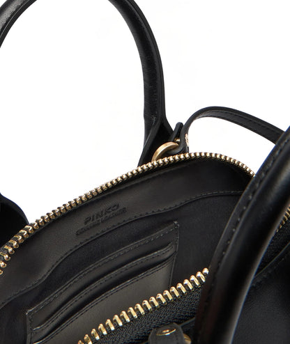 PINKO Mini Bowling Bag Zip 105333-A0Q Nero