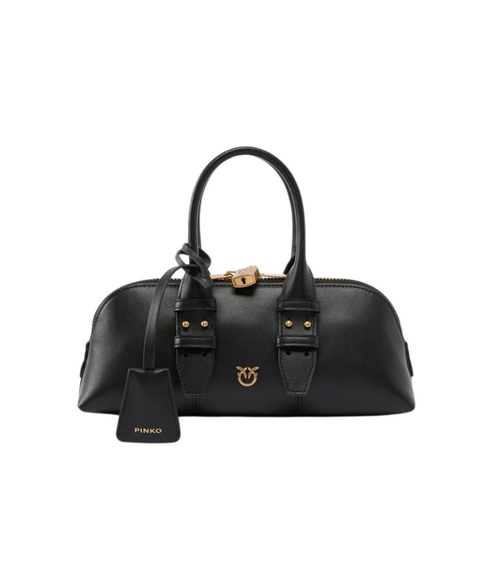 PINKO Mini borsa Bowling Bag Horizontal 105334-A0QO Nero
