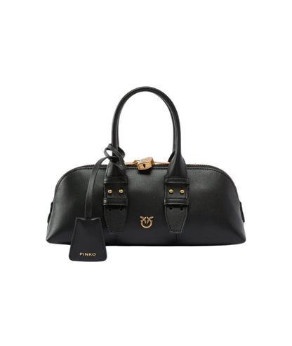 PINKO Mini borsa Bowling Bag Horizontal 105334-A0QO Nero