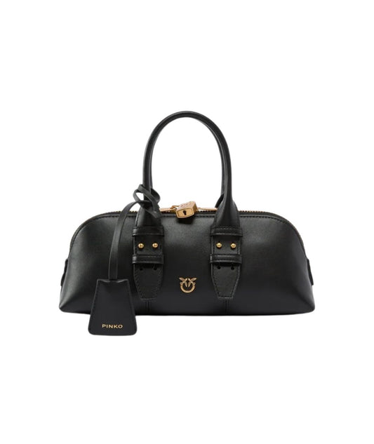 PINKO Mini borsa Bowling Bag Horizontal 105334-A0QO Nero