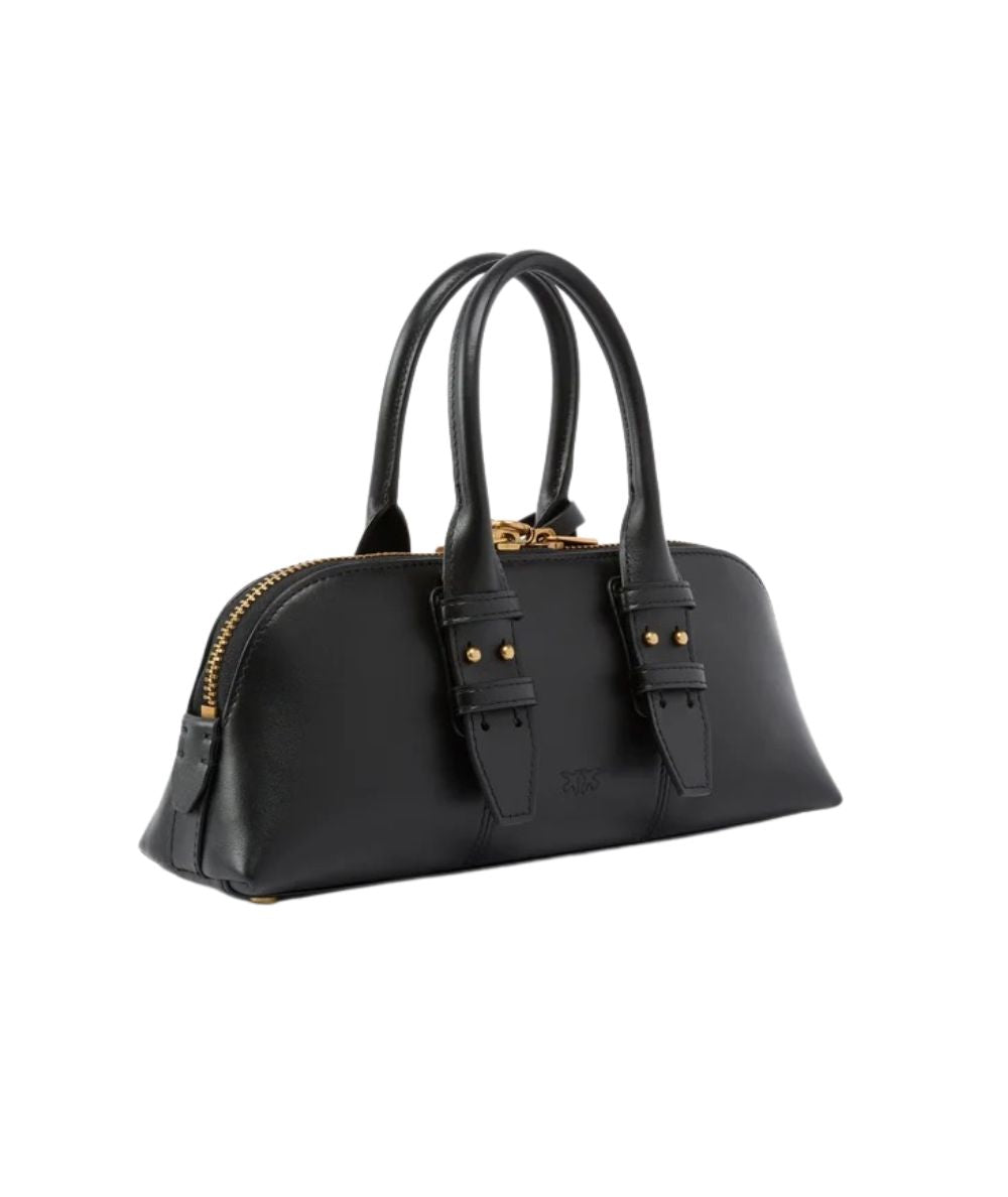 PINKO Mini borsa Bowling Bag Horizontal 105334-A0QO Nero