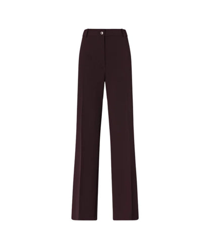 PINKO Pantalone a Palazzo Petalo 107214-A18E Bordeaux Scuro
