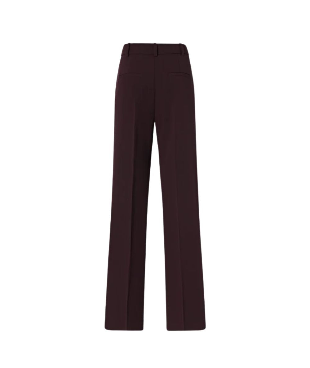 PINKO Pantalone a Palazzo Petalo 107214-A18E Bordeaux Scuro