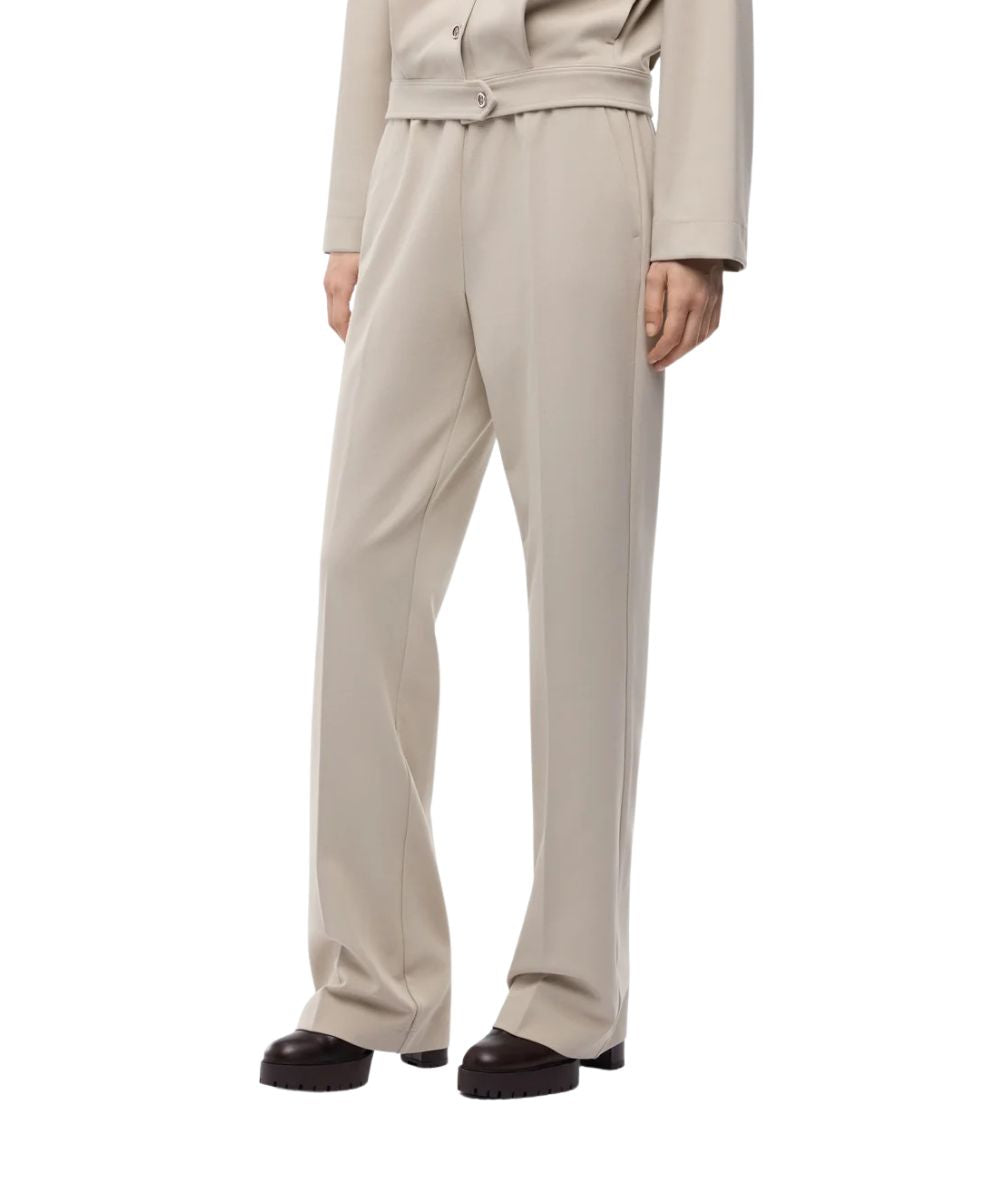 PINKO Pantalone con vita elasticizzata Polygala 107213-A3AH Beige