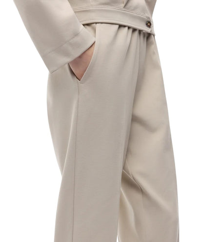 PINKO Pantalone con vita elasticizzata Polygala 107213-A3AH Beige