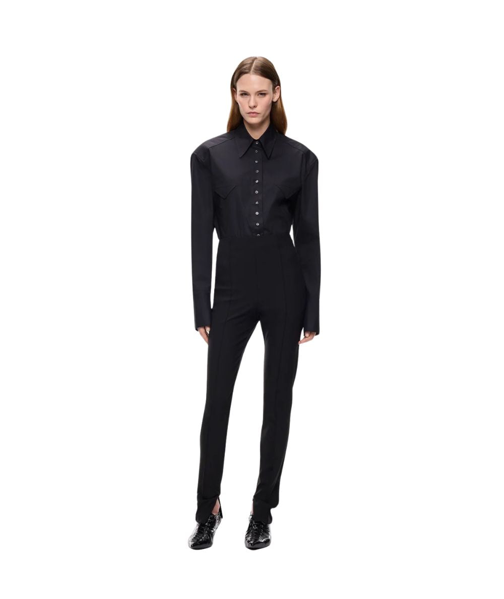 PINKO Pantalone in Tessuto Tecnico Astra 107792-A3MI Nero