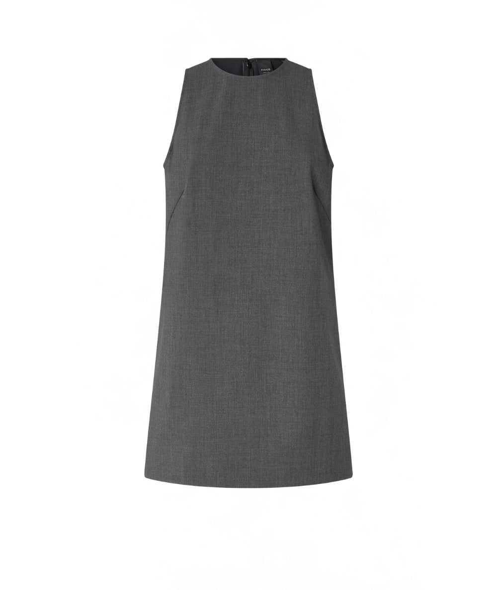 PINKO Tuta Corta Effetto Abito NAYARA Grigio Scuro