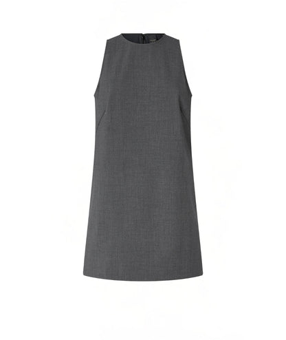 PINKO Tuta Corta Effetto Abito NAYARA Grigio Scuro