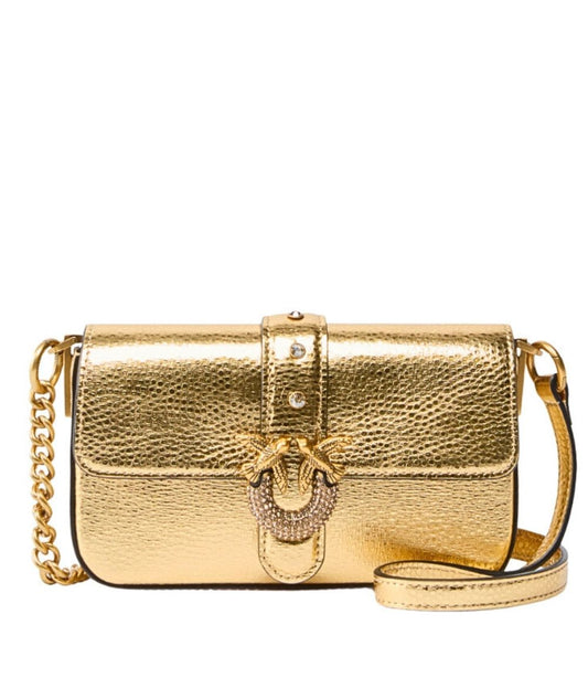 Pinko Borsa Love One Slouchy Baby 105353-A2WD Oro