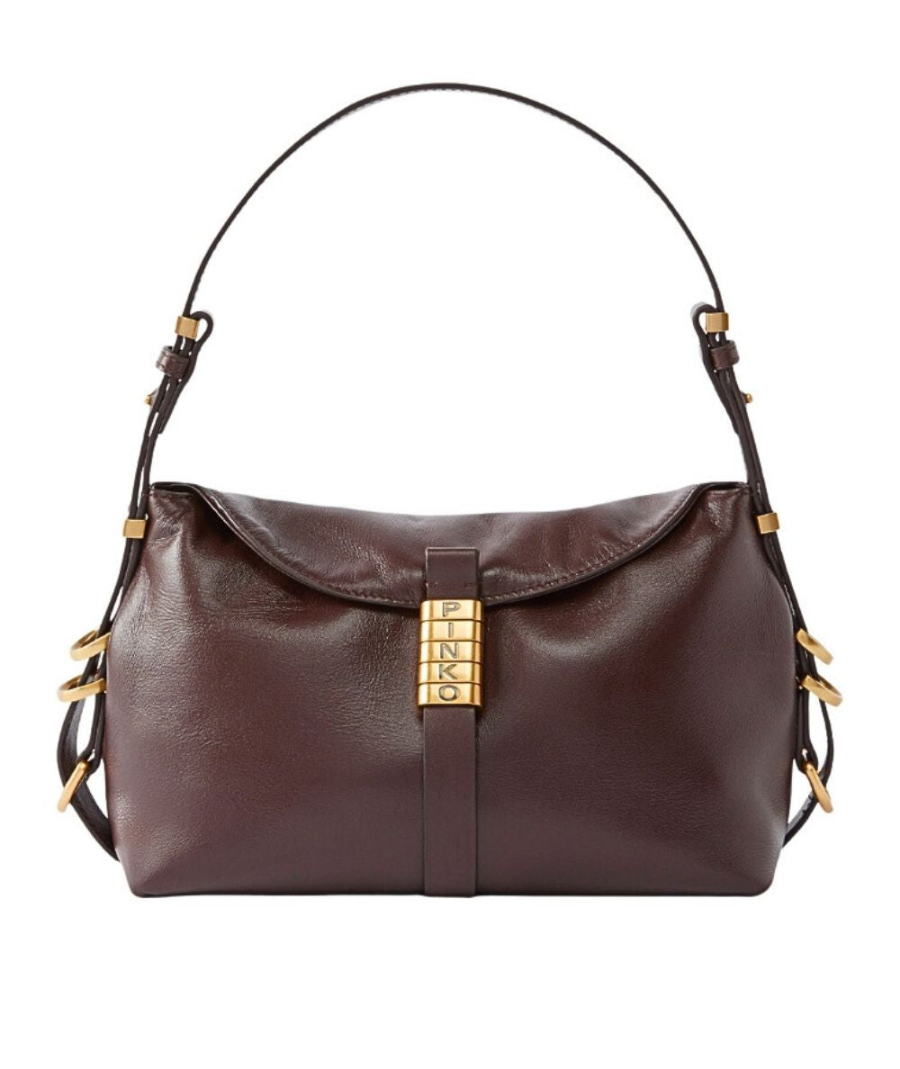 Pinko Borsa Saddle Horizontal Mini 105895-A1ZX Bordeaux