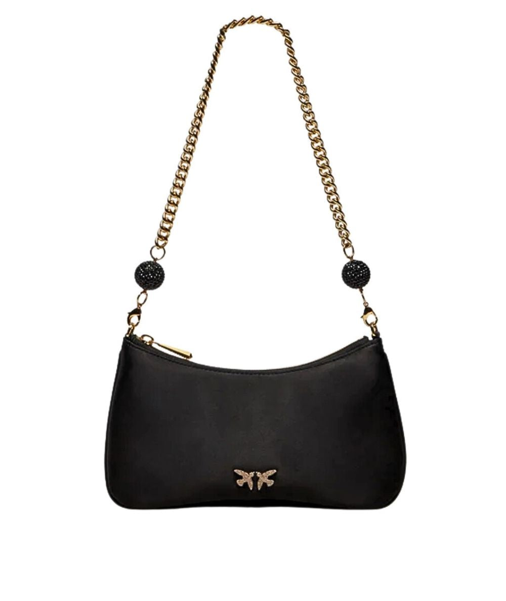 Pinko Borsa a Spalla Arthemis Mini Satin 103512-A1WB Nero