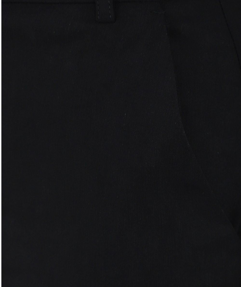 Pinko Pantalone Bello in Lino Stretch Nero