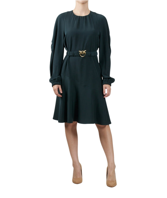 Pinko Abito Fluido Effetto Lavato AGRODOLCE Verde