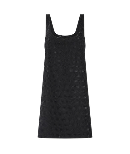 Pinko Abito Smanicato con Strass AROA Nero