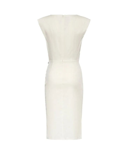 Pinko Abito in Misto Lino Stretch Alissa 106521 A34I Bianco