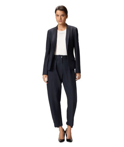 Pinko Blazer in Lana Gessata KEBAB Blu