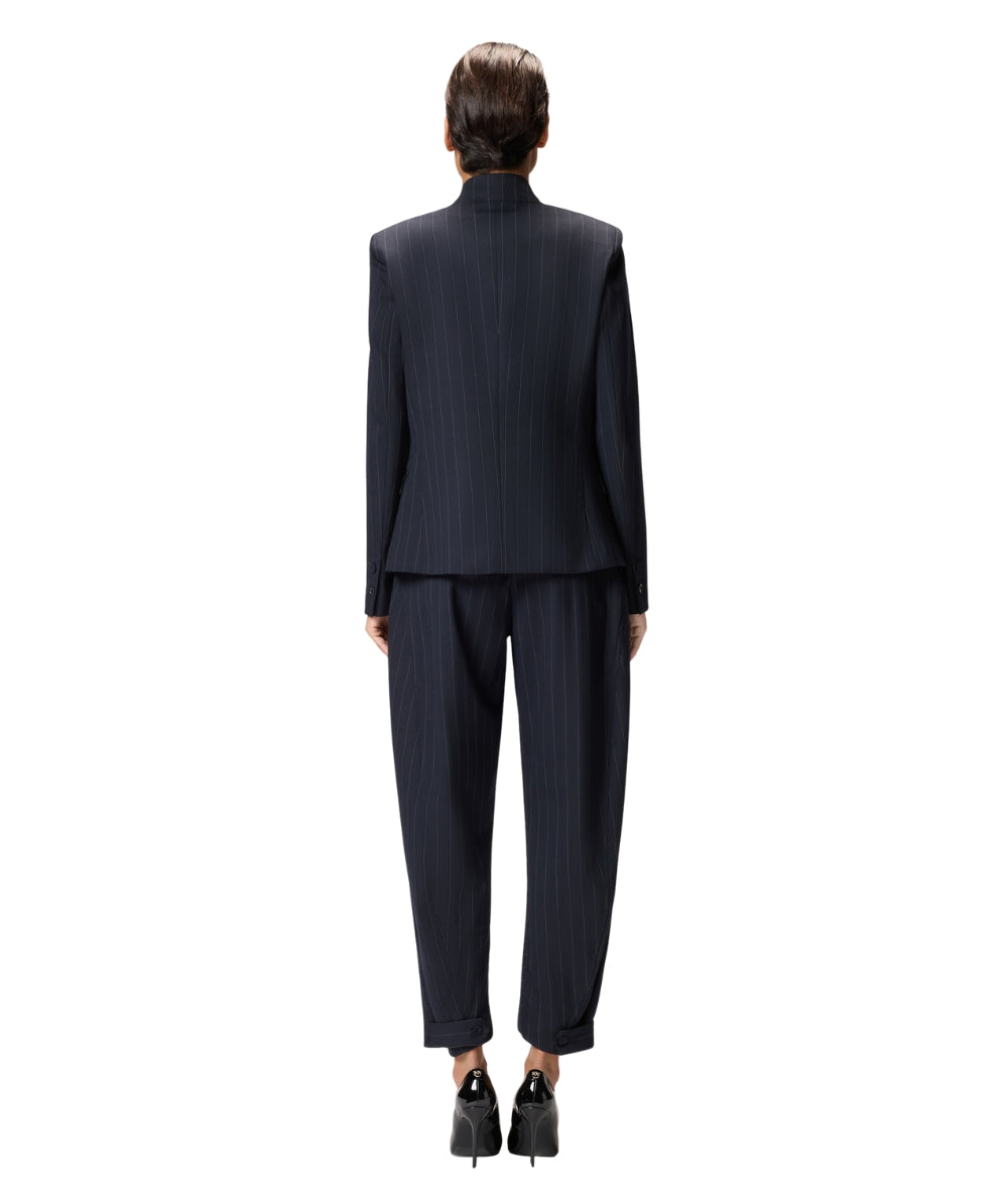 Pinko Blazer in Lana Gessata KEBAB Blu