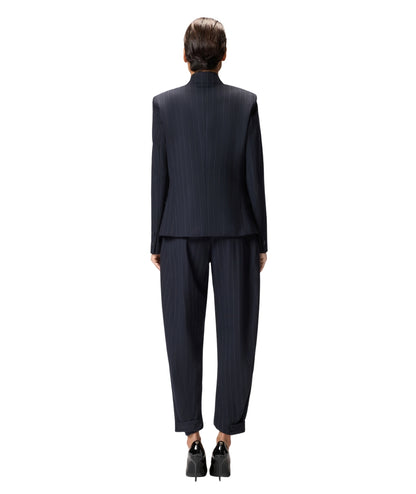 Pinko Blazer in Lana Gessata KEBAB Blu