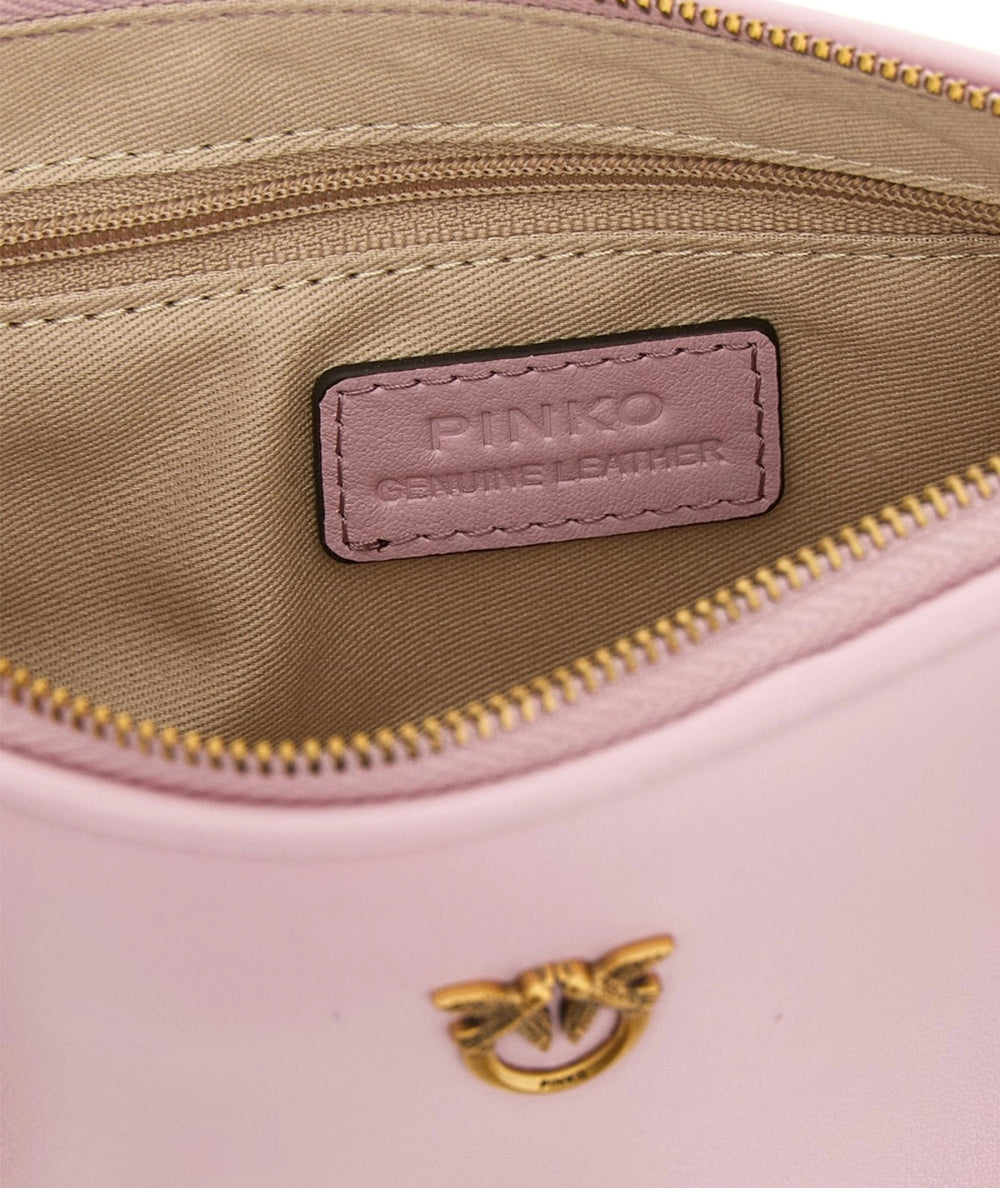 Pinko Borsa Half Moon Baguette Mini 105069 A0QO Rosa