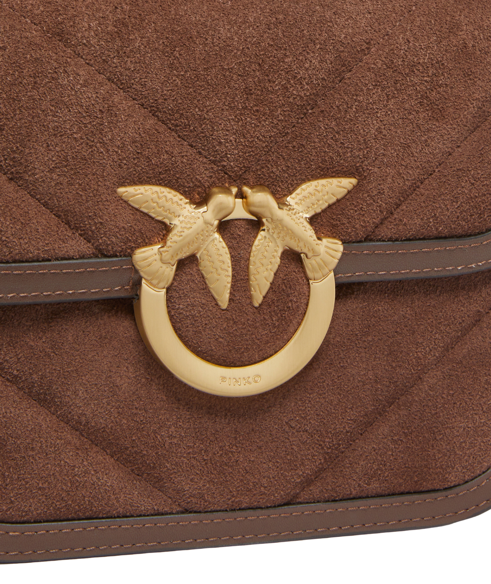 Pinko Borsa Love Box FL Mini 104297-A2JH Marrone