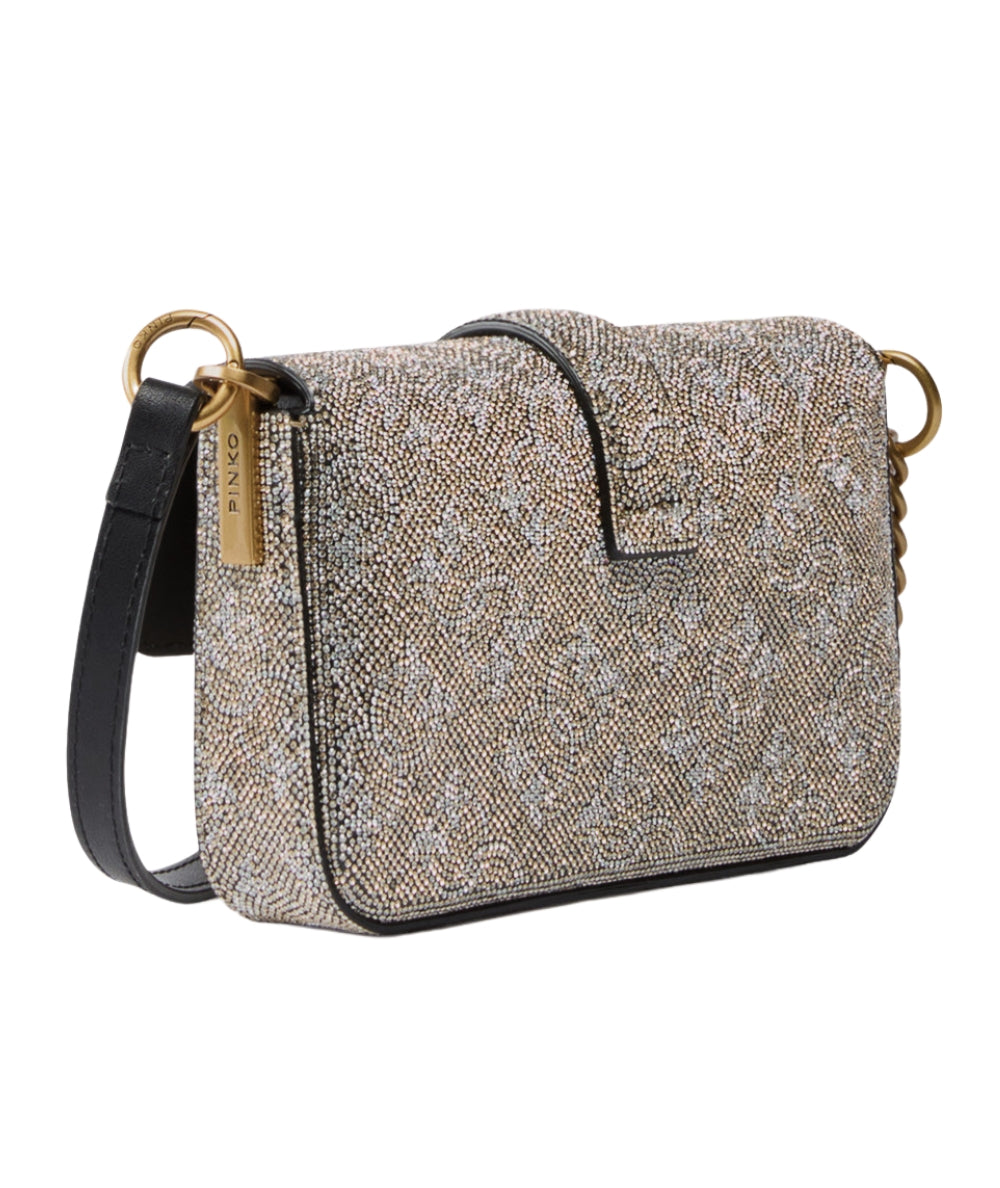 Pinko Borsa Love One Slouchy Baby 105353-A20D Oro