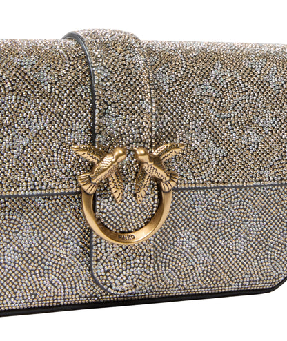 Pinko Borsa Love One Slouchy Baby 105353-A20D Oro