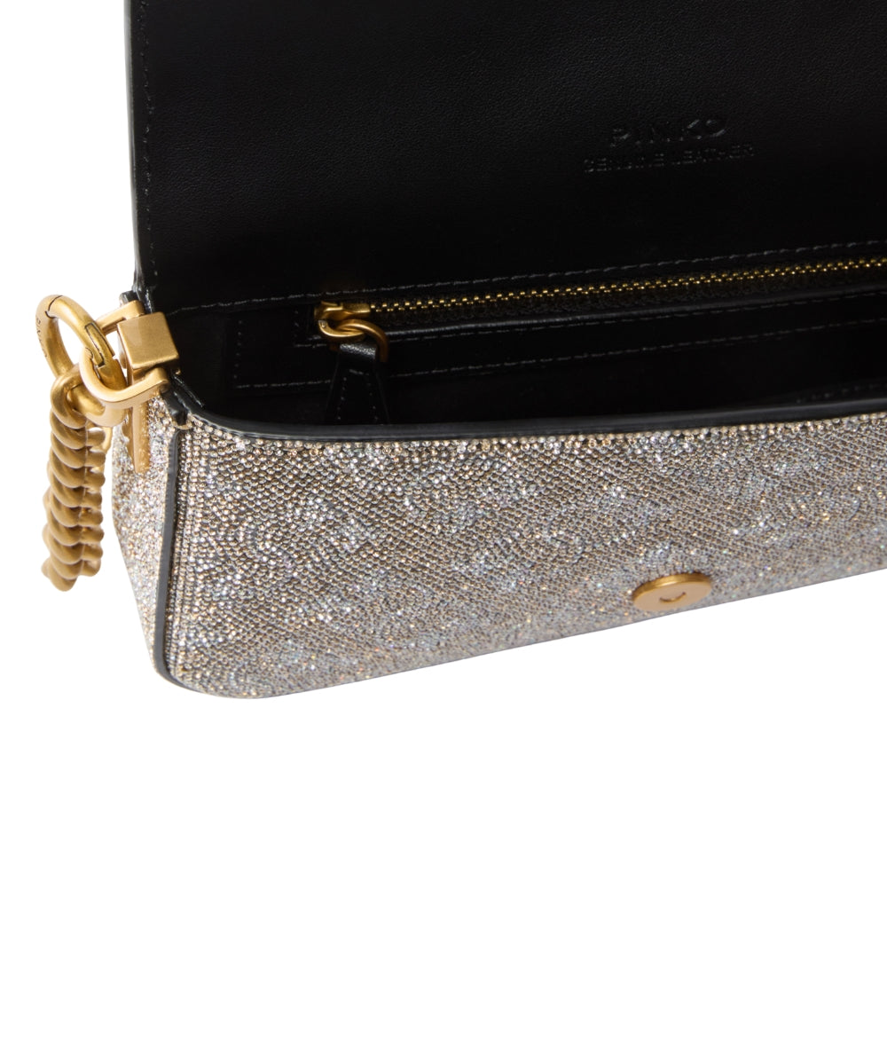 Pinko Borsa Love One Slouchy Baby 105353-A20D Oro