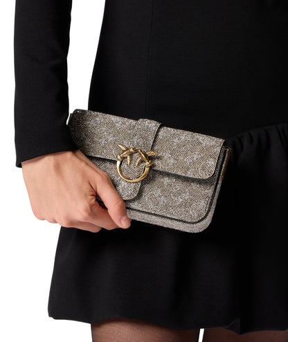 Pinko Borsa Love One Slouchy Baby 105353-A20D Oro