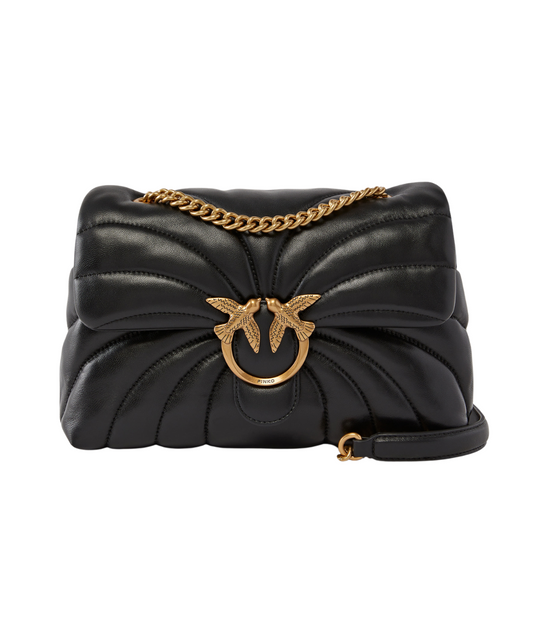 Pinko Borsa Love Puff Farfalla 100038-A1EX Nero