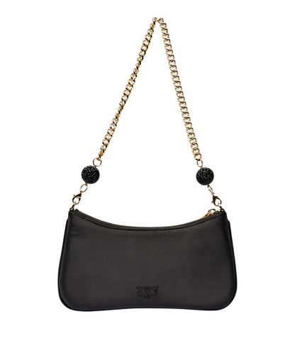 Pinko Borsa a Spalla Arthemis Mini Satin 103512-A1WB Nero