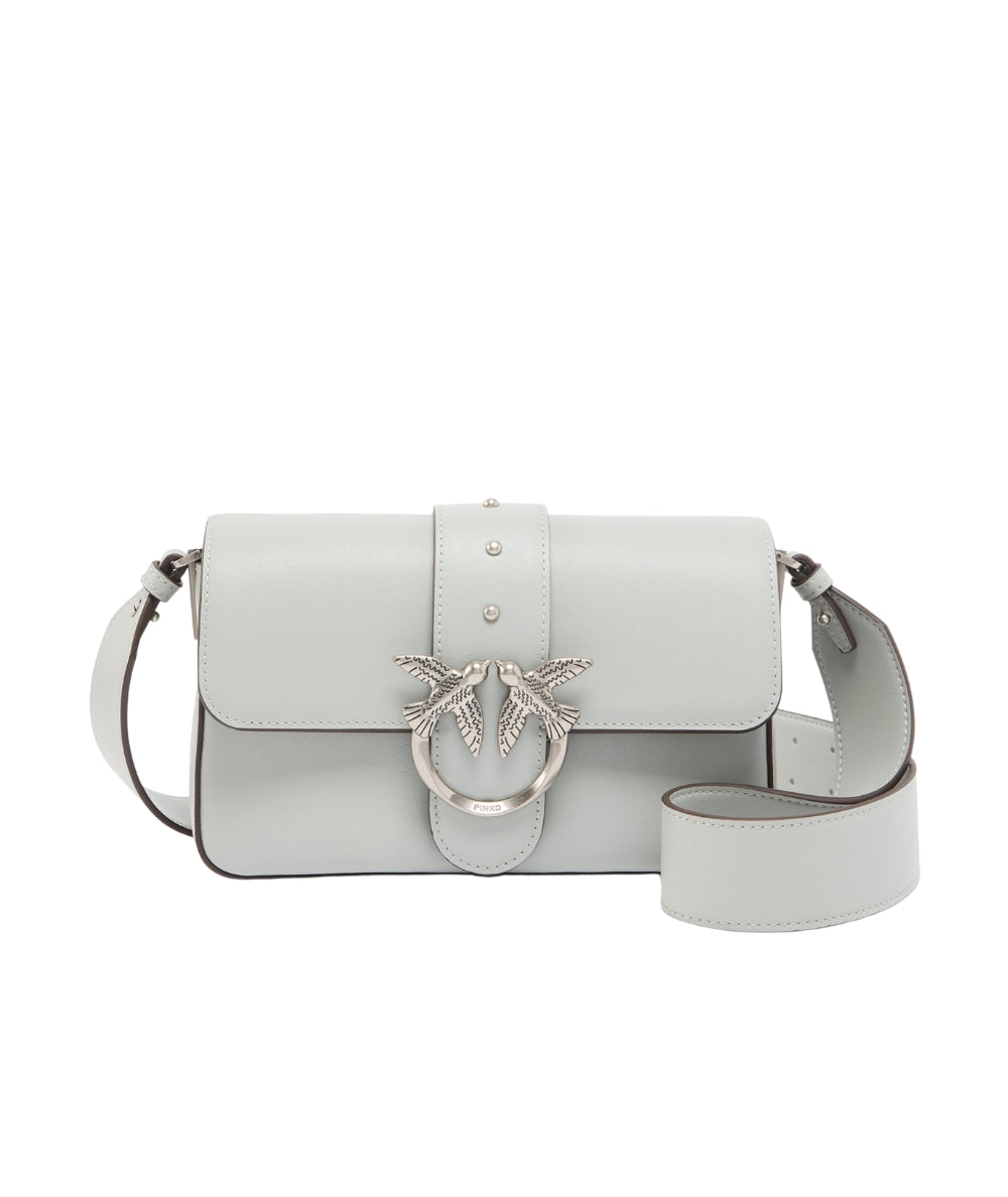 Pinko Borsa a Spalla Love One Mini Slouchy FL 104340 A0QO Grigio