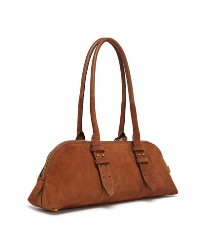 Pinko Bowling Baguette Big Suede 106169 A2JH Marrone