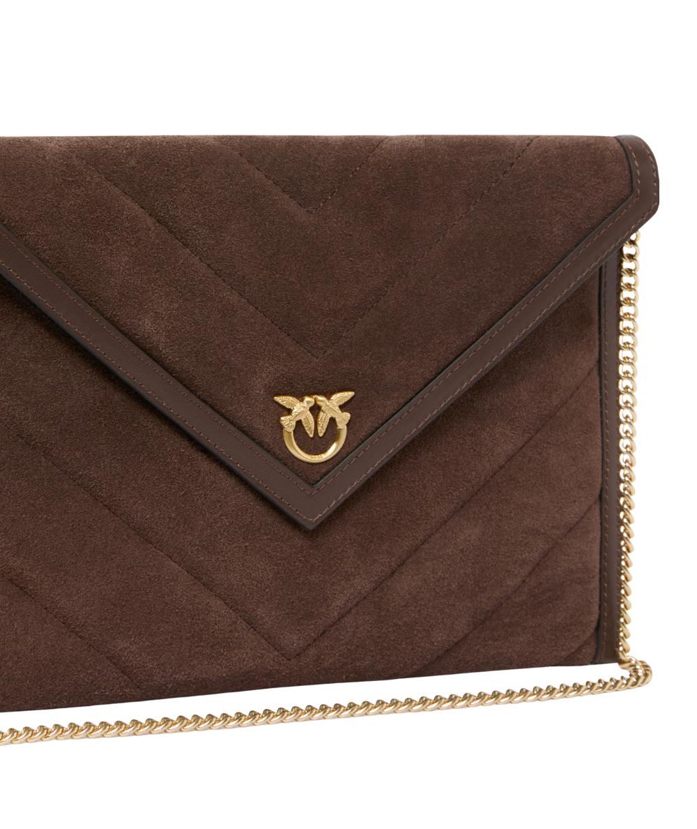 Pinko Flat Purse Handle 104820-A2JH Marrone