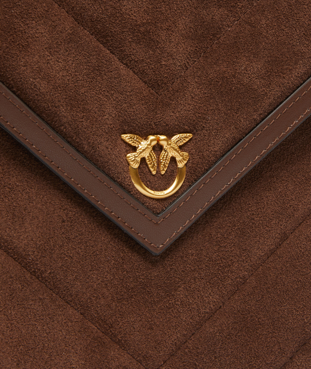 Pinko Flat Purse Handle 104820-A2JH Marrone