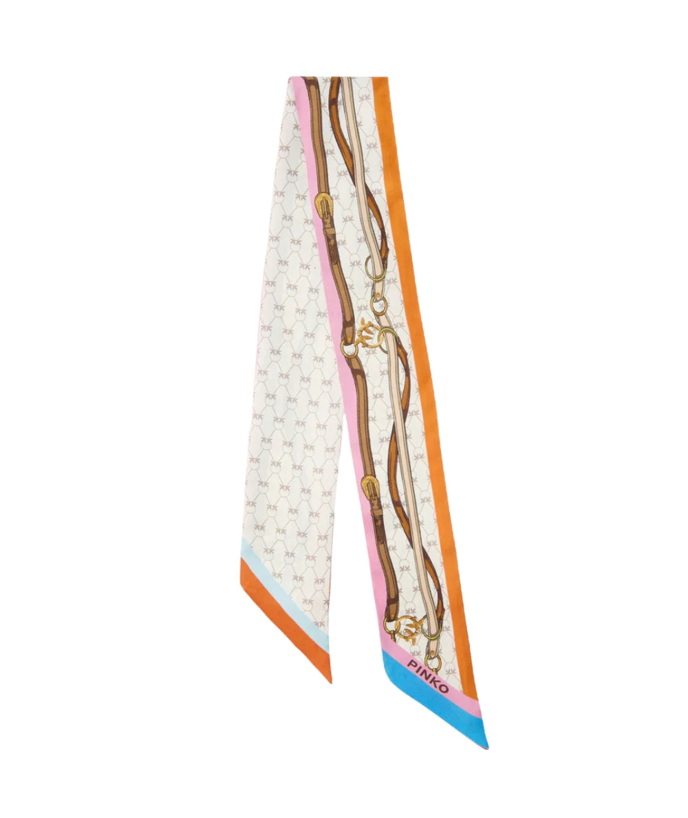 Pinko Foulard in Fantasia Pogo Twilly 106653 A39N Multicolore