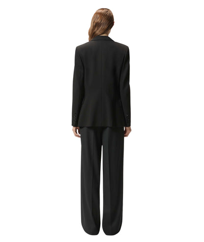 Pinko Giacca in Punto Stoffa SIGNUM Nero