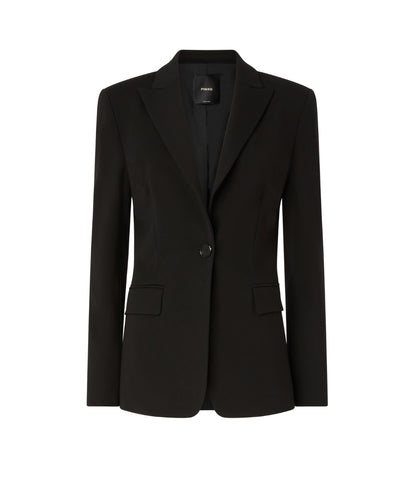 Pinko Giacca in Punto Stoffa SIGNUM Nero