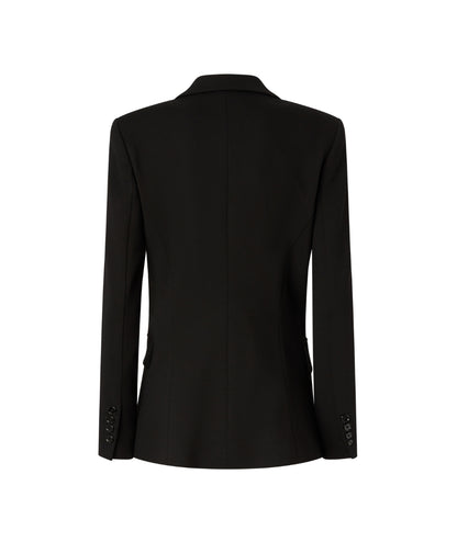 Pinko Giacca in Punto Stoffa SIGNUM Nero