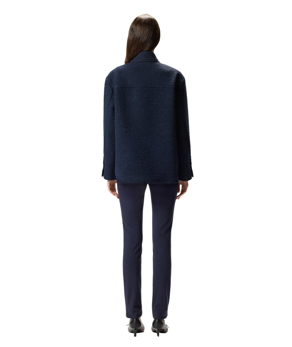 Pinko Giacca in Tweed GHIACCIOLO Blu