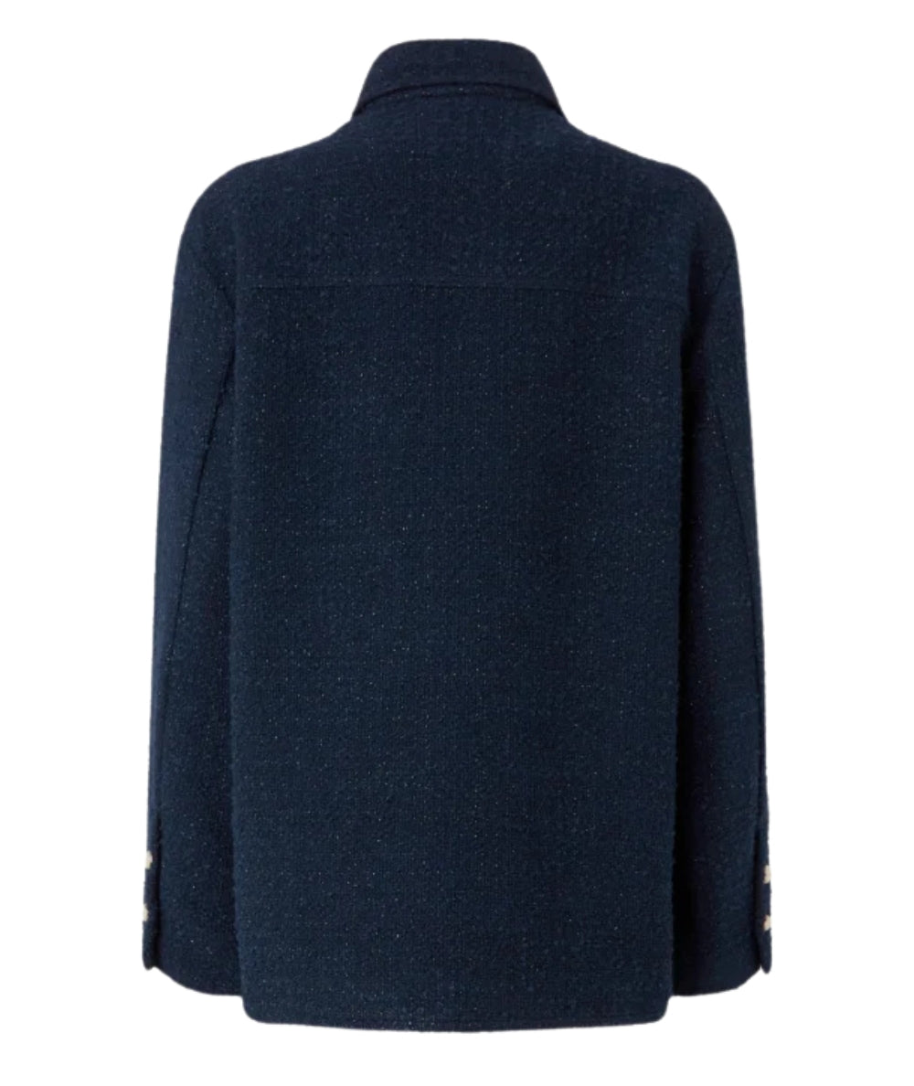 Pinko Giacca in Tweed GHIACCIOLO Blu