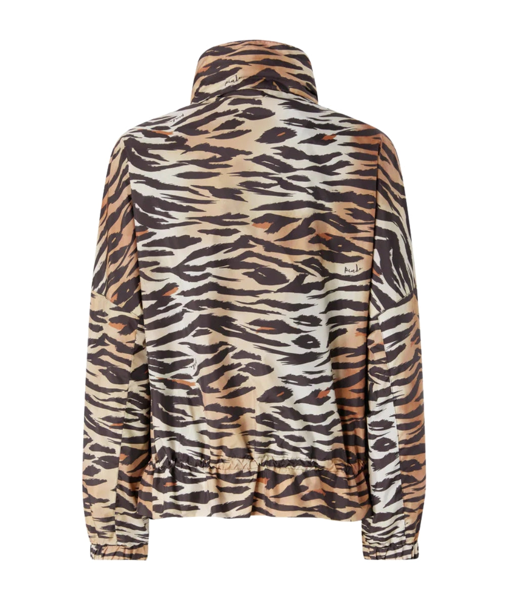 Pinko Giubbino Blouson in Fantasia Animalier 106264 A333 Beige