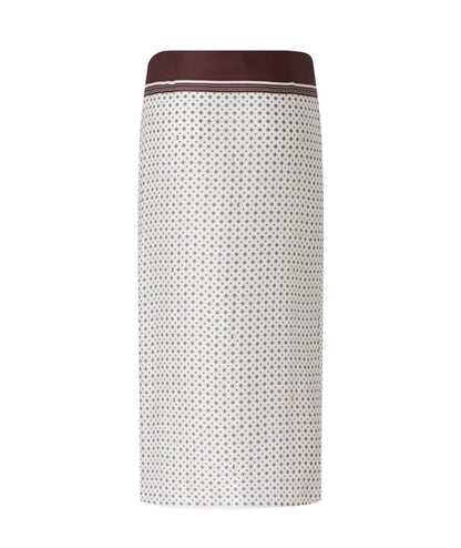 Pinko Gonna in Twill Stampa Foulard Gussie 106199-A31L Multicolore