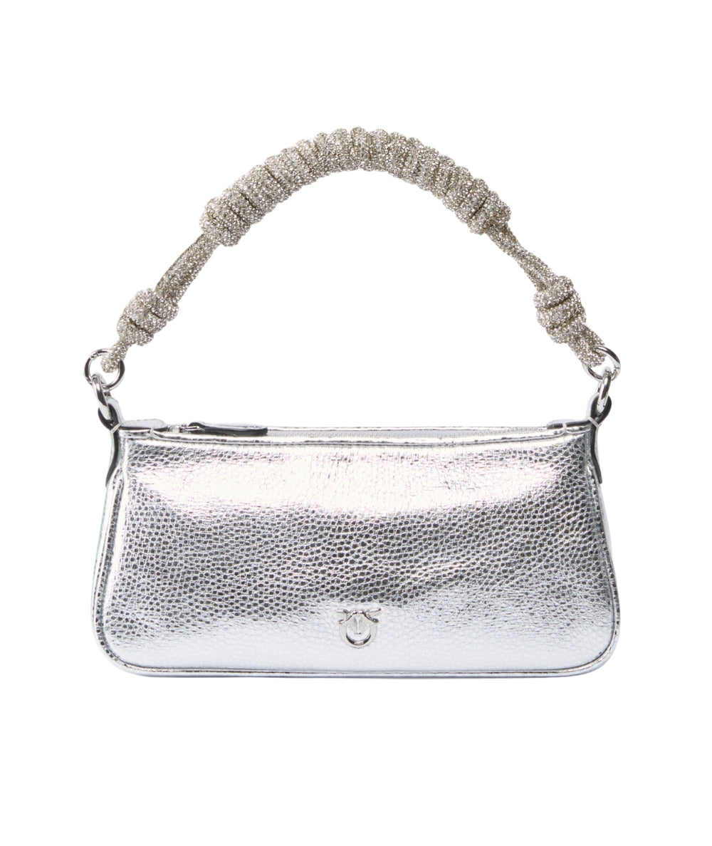 Pinko Half Moon Baguette Mini 105915-A2WD Argento