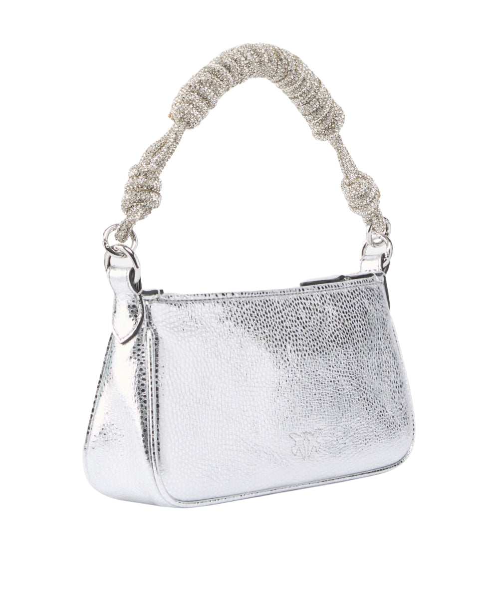 Pinko Half Moon Baguette Mini 105915-A2WD Argento
