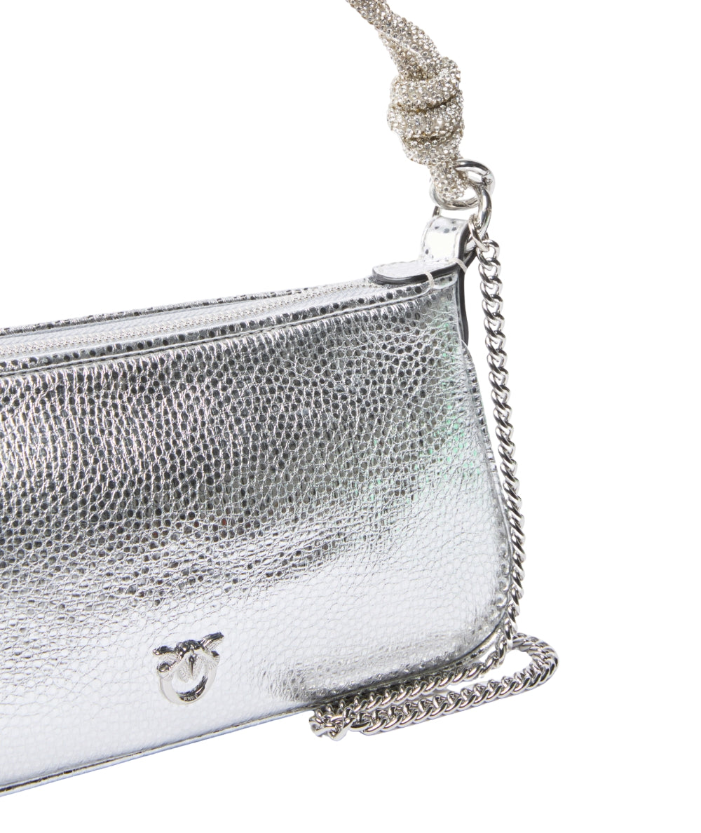 Pinko Half Moon Baguette Mini 105915-A2WD Argento