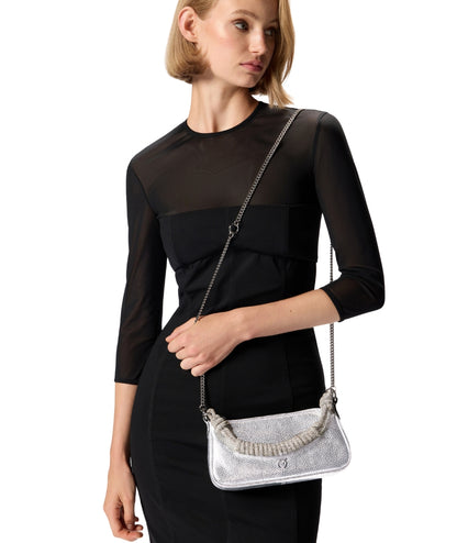 Pinko Half Moon Baguette Mini 105915-A2WD Argento